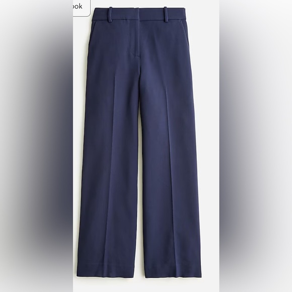 NWT J CREW Petite Linem Blend Sydney Pant 👖 - Picture 1 of 7